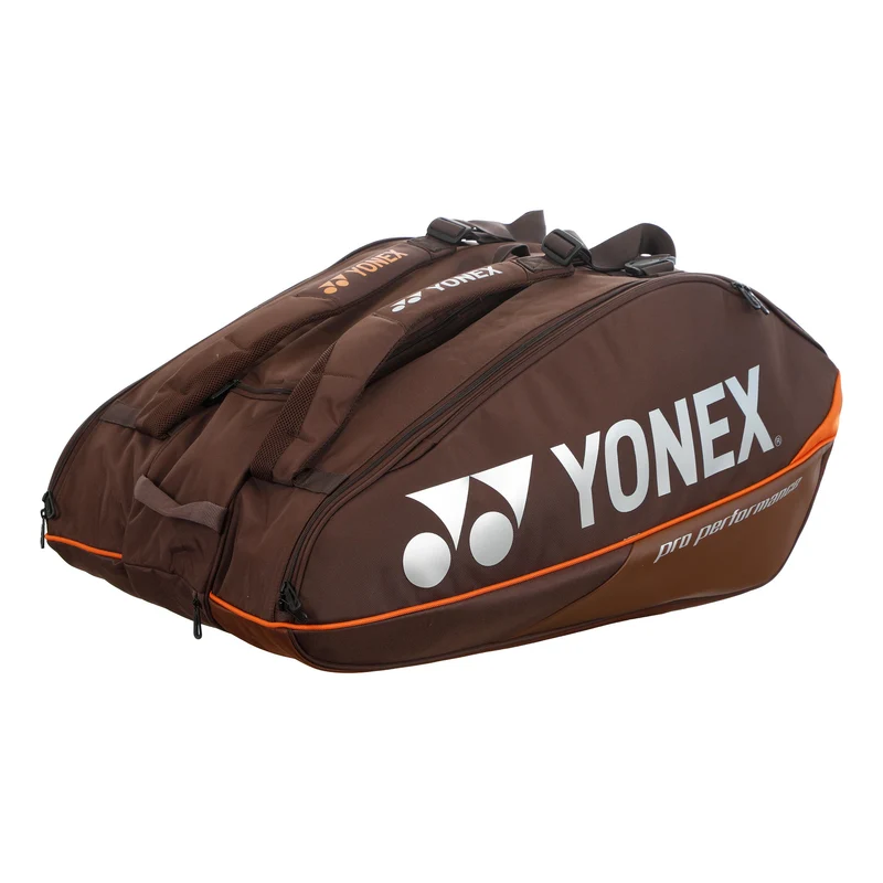 Pro Racquet Bag Espresso Brown Schlägertasche 12er - braun, orange