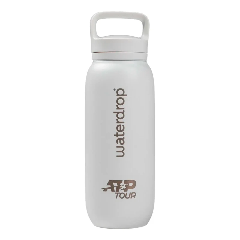 Waterdrop Thermo Bottle 600ml Trinkflasche - weiß, silber