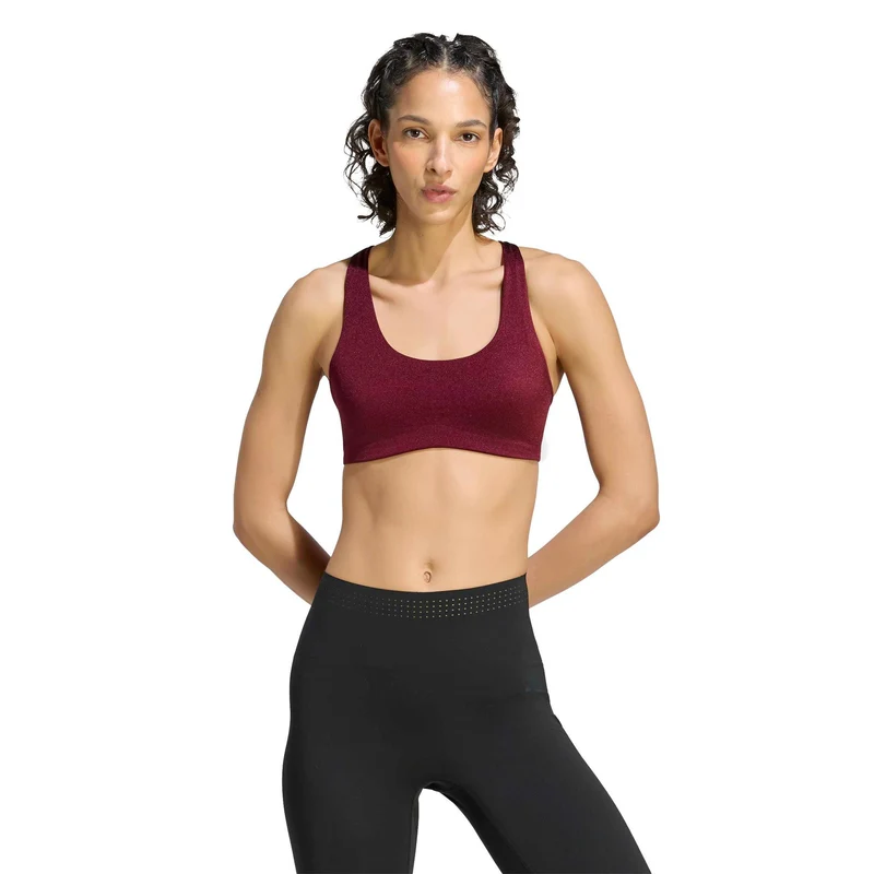 Optime Medium Support Sport-BH Damen - weinrot