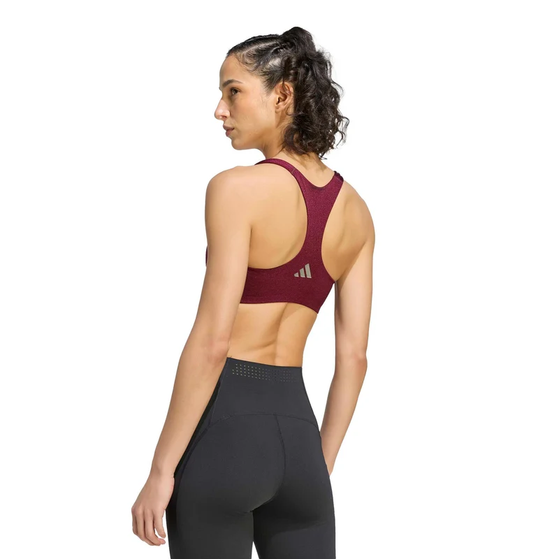 Optime Medium Support Sport-BH Damen - weinrot