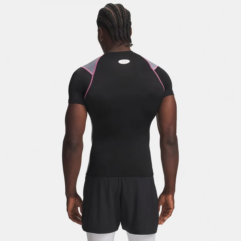 Vanish Seamless T-Shirt Herren - schwarz, silber