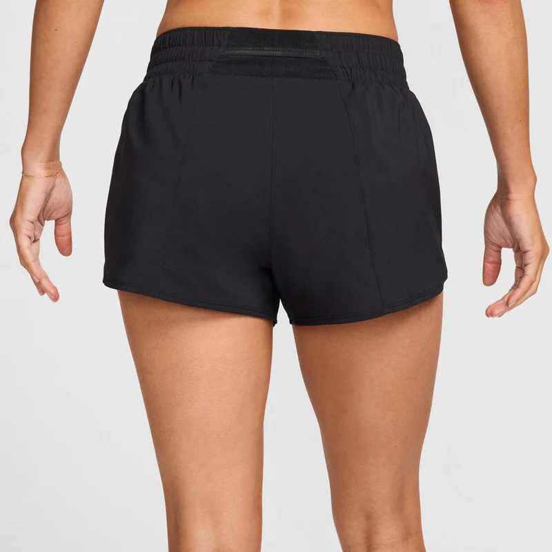 Dri-Fit One Swoosh Laufshorts Damen-Schwarz