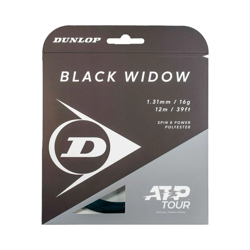 Black Widow Saitenset -schwarz