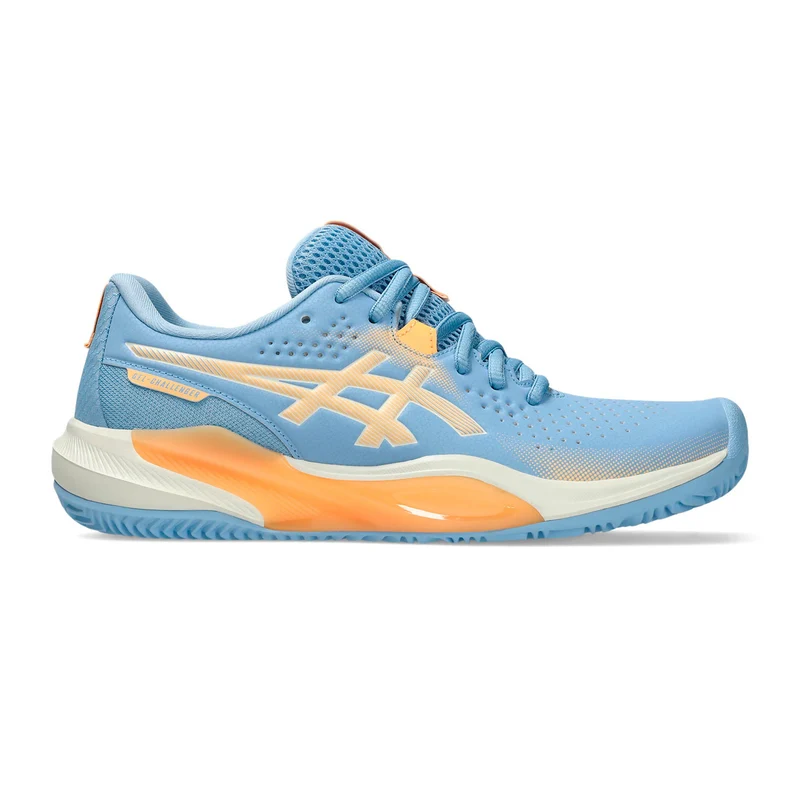 Gel-Challenger 15 Padelschuh Damen - hellblau, apricot