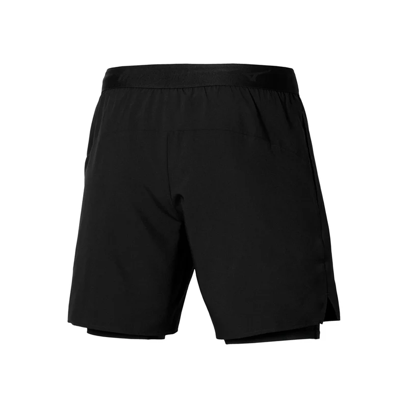 Core 2in1 7.5in Laufshorts Herren - schwarz