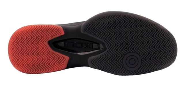 Nox AT10 Luxury Padel Shoes (Black/Red)