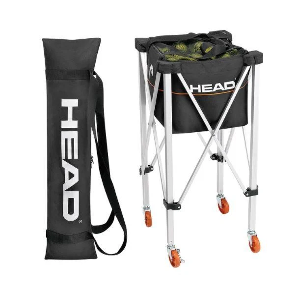 Head ball basket on wheels