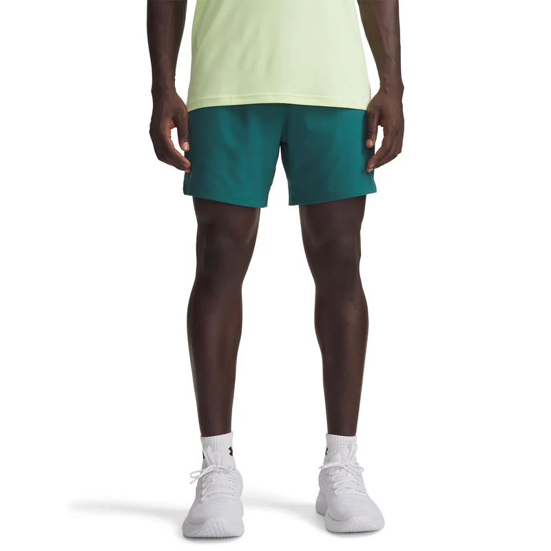 Vansih Woven 6in Shorts Herren-grün, schwarz matt