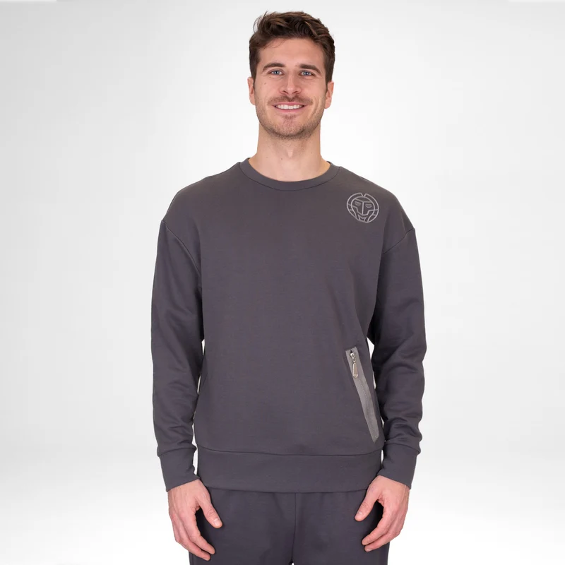 Chill Crew Sweatshirt Herren-Dunkelgrau