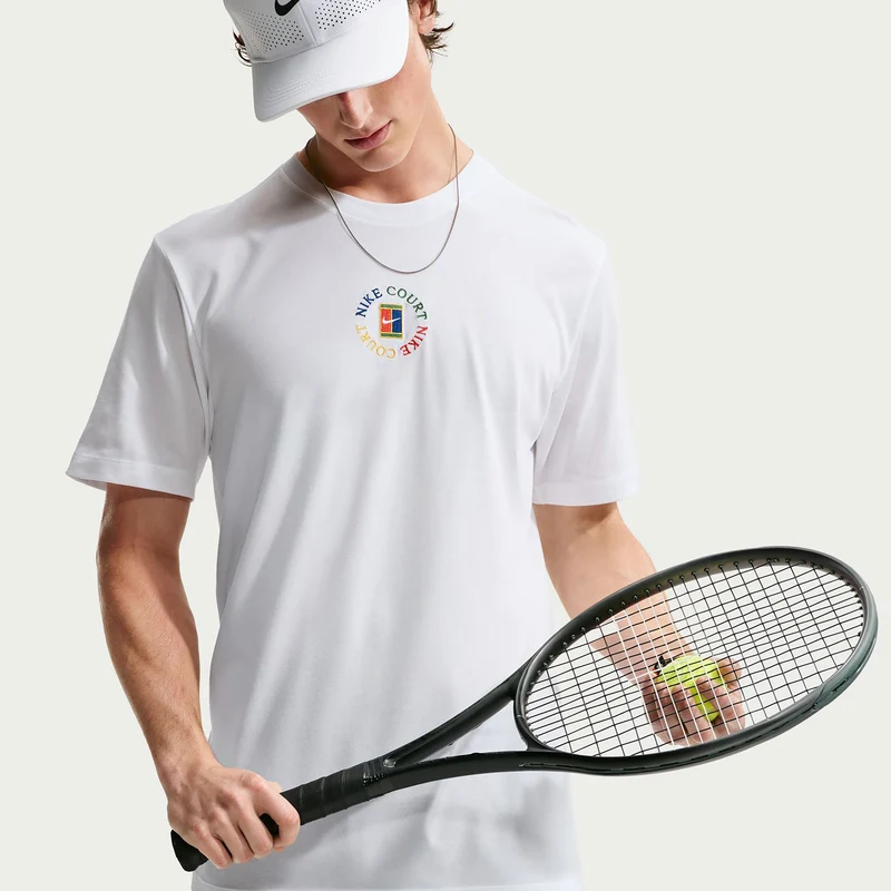 Court T-Shirt Herren - weiß