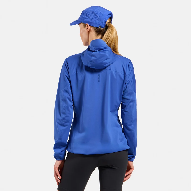 X-Alp Waterproof Laufjacke Damen - blau, blau