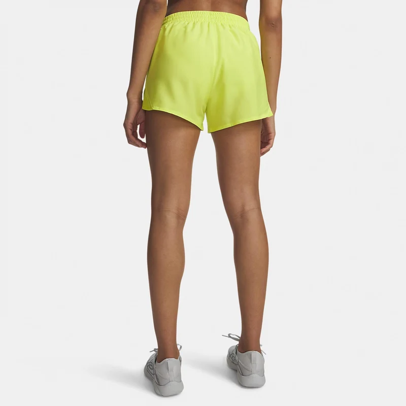 Fly By 3in Laufshorts Damen - gelb