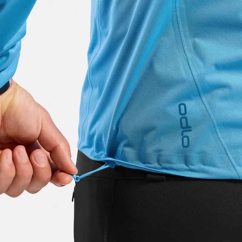 X-Alp Waterproof Laufjacke Herren - hellblau