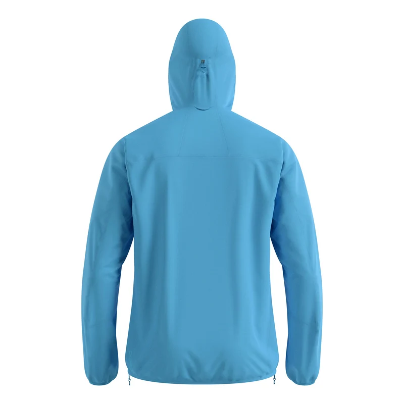 X-Alp Waterproof Laufjacke Herren - hellblau