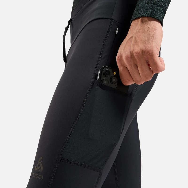 X-Alp Cargo Winter Lauftight Herren-Schwarz