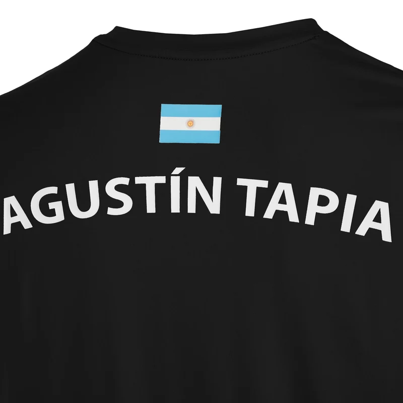 Agustin Tapia T-Shirt Herren - schwarz