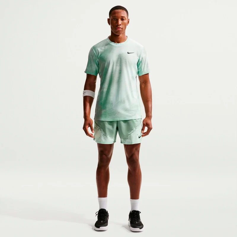 Court Dri-Fit Advantage Slam T-Shirt Herren - mint, schwarz