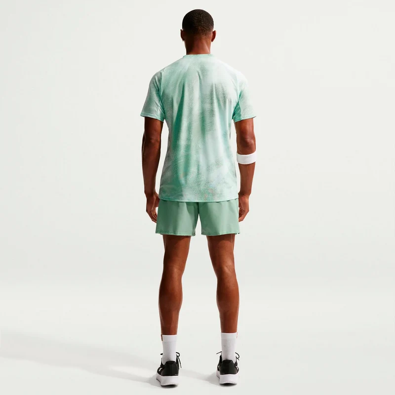Court Dri-Fit Advantage Slam T-Shirt Herren - mint, schwarz