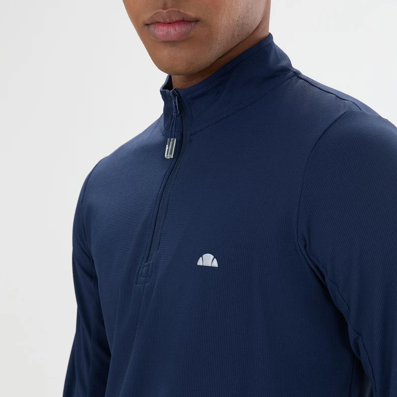 Edmond 1/4 Zip Longsleeve Herren - dunkelblau