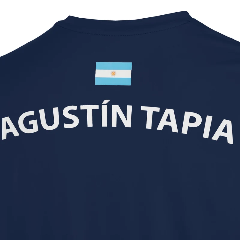 Agustin Tapia T-Shirt Herren - dunkelblau