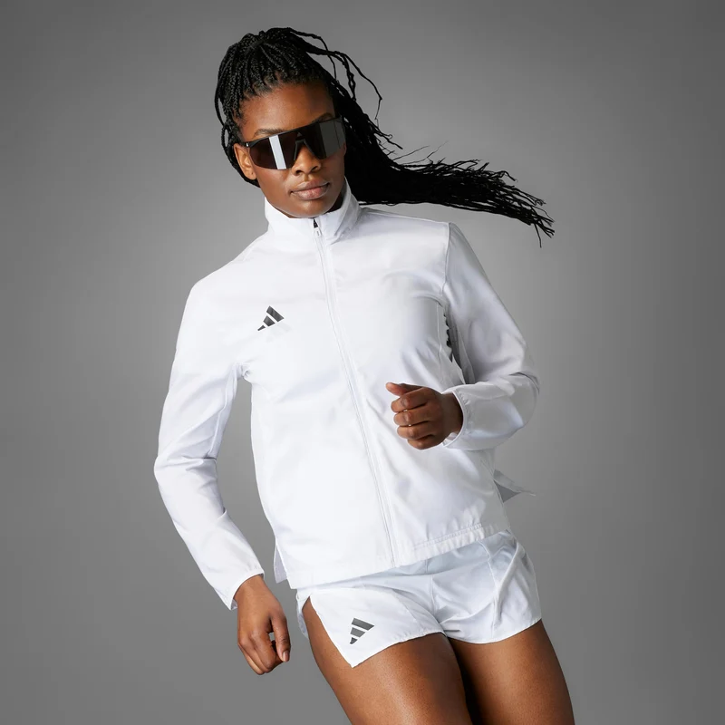 adizero Essential Laufjacke Damen-weiß