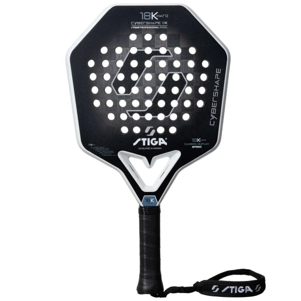 Stiga Cybershape 18K Hard Padel Racket
