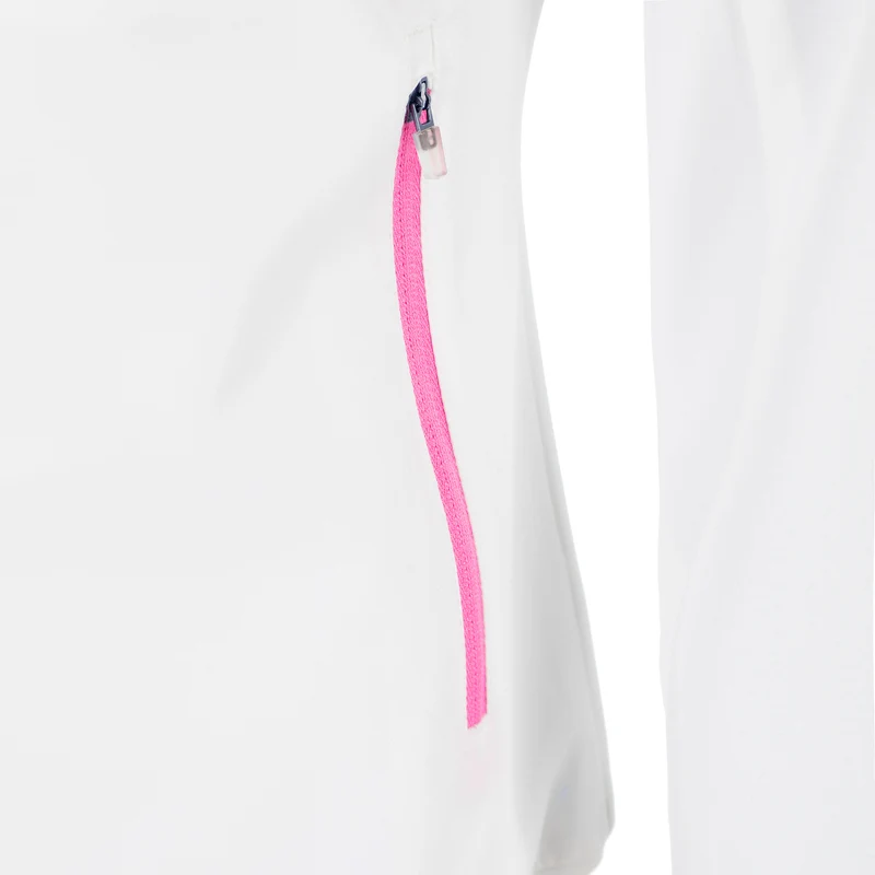 Joy Tipping Trainingsjacke Damen - weiß, grün