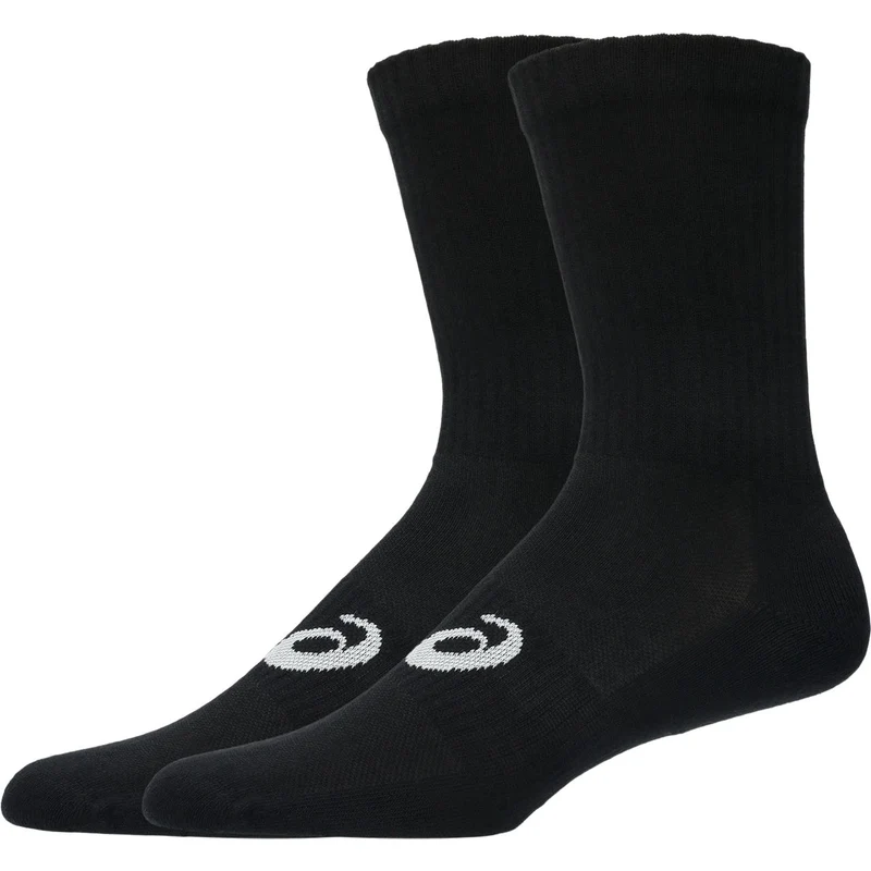 Asics Sportsokken 3 Pack Crew Unisex Zwart 3 Paar