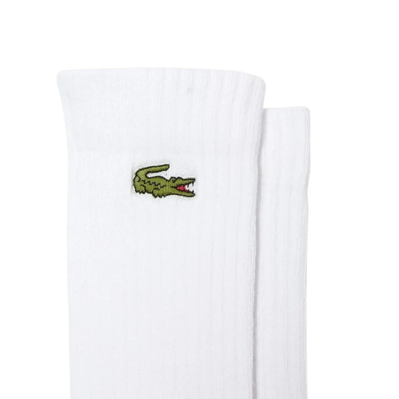 Lacoste Sportsokken Heren Wit 3 Paar