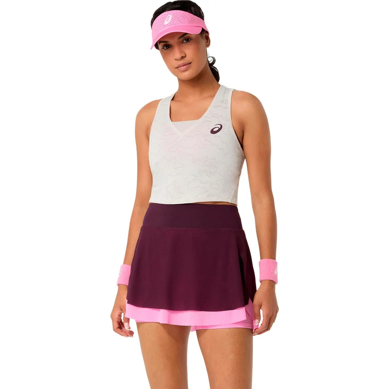 Match Jacquard Tank-Top Damen - beige