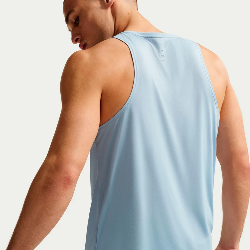 Stride Laufshirt Herren - hellblau, silber