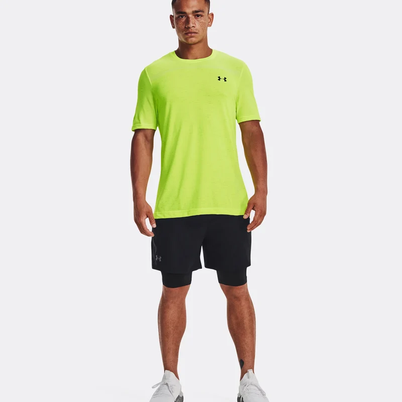Vanish Woven 2in1 Shorts Herren-Schwarz