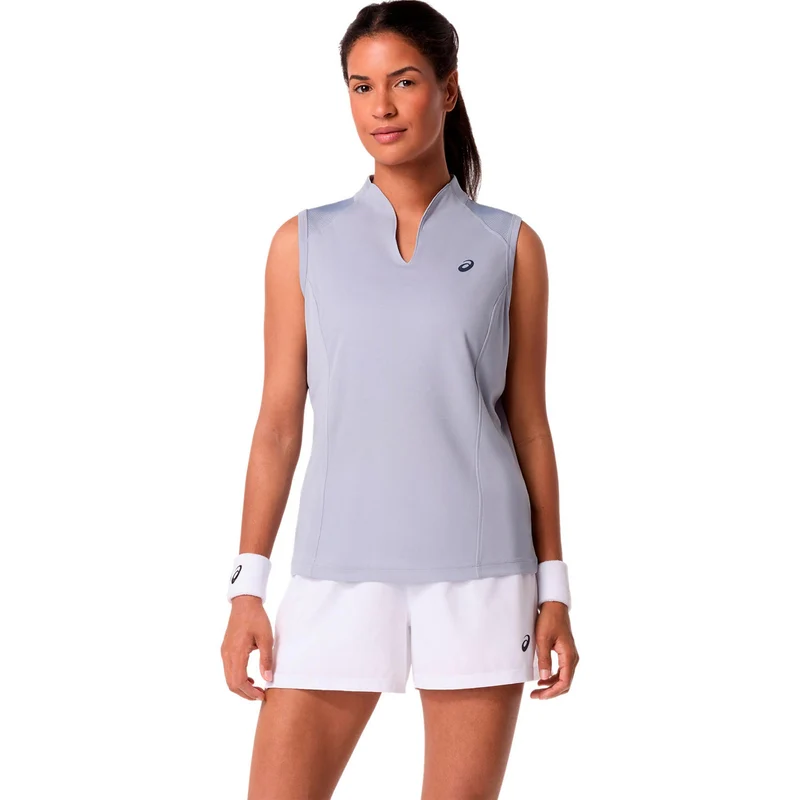 Court Tank-Top Damen-blaugrau