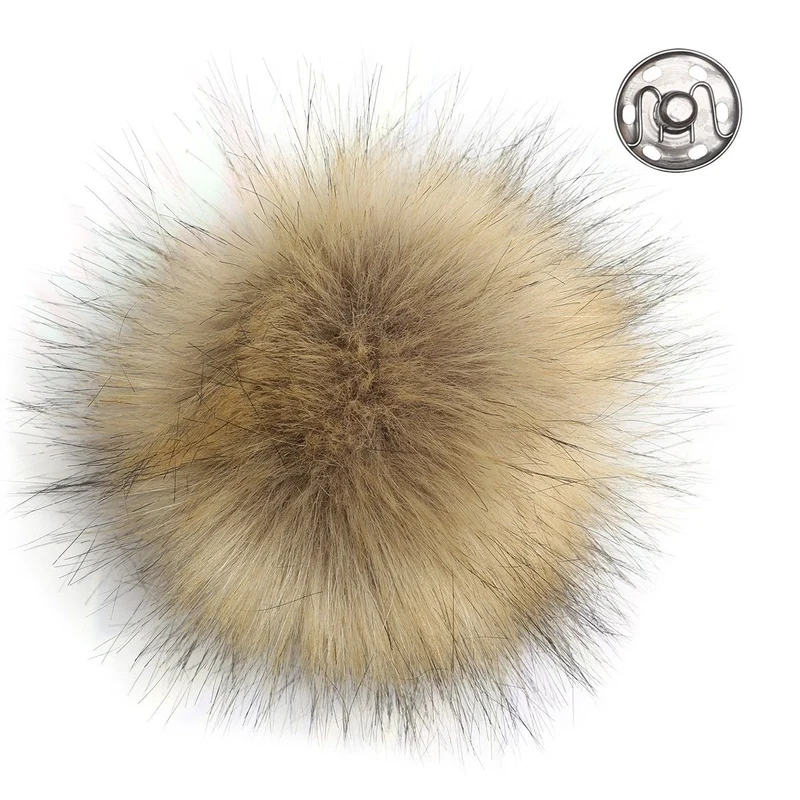 Bommelquast - Naturfarben