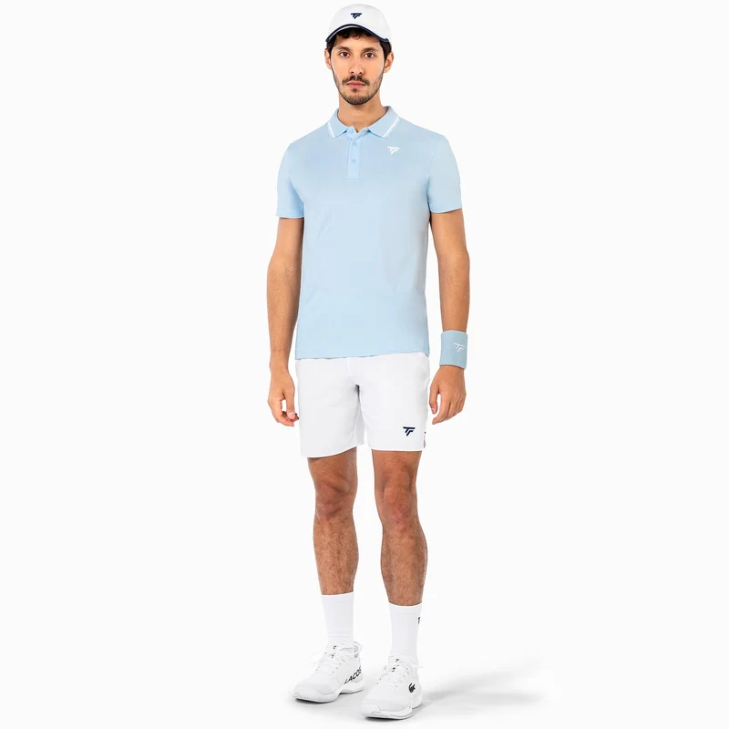 Team Tech Polo Herren - hellblau
