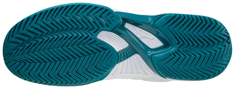 Mizuno Wave Exceed SL 2 (AC) Padel Shoes (White/Harborblue/Firecracker)