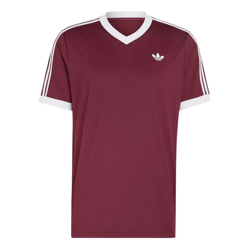 Classics T-Shirt Herren - weinrot, weiß