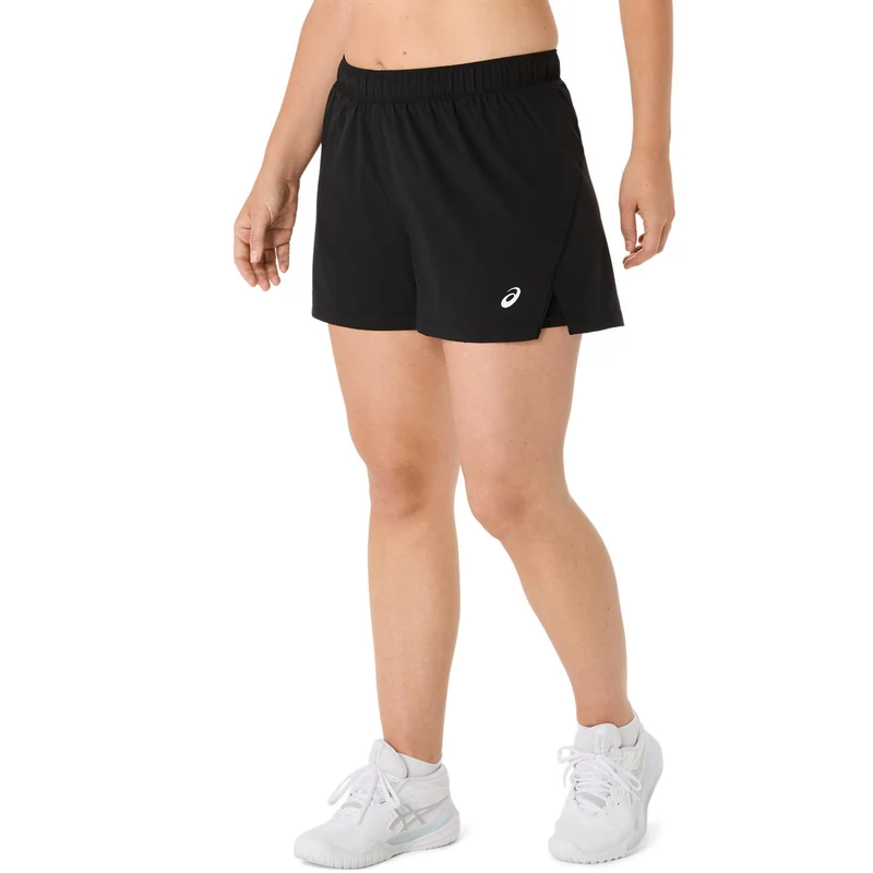 Court 2in1 Shorts Damen - schwarz