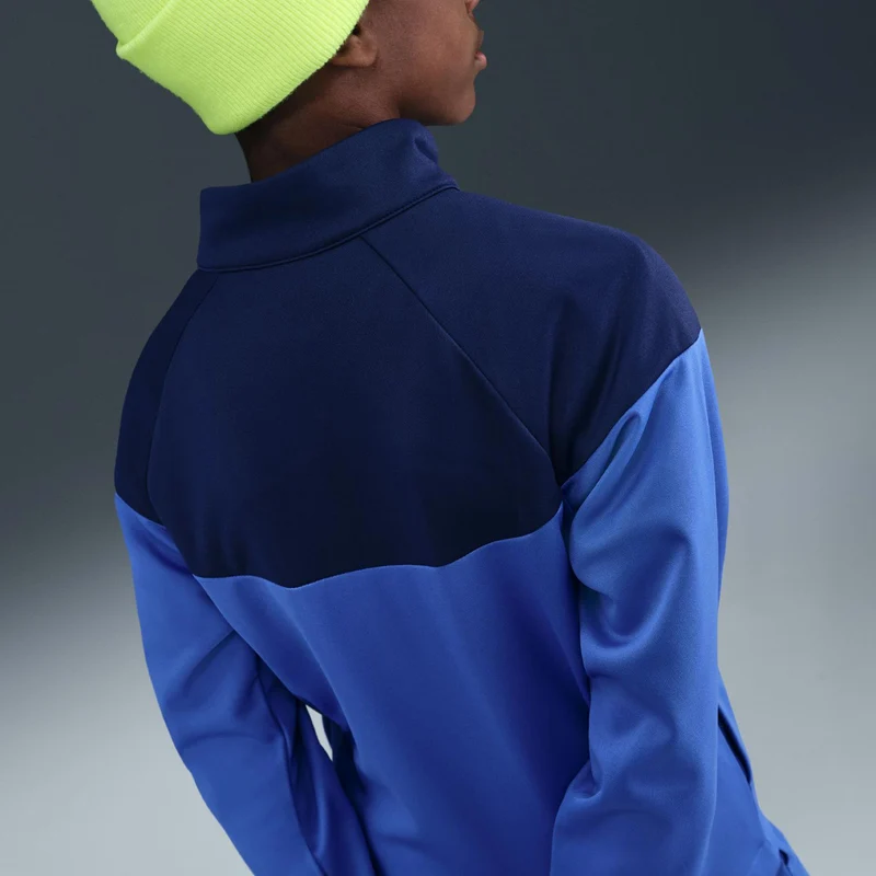 Dri-Fit Full-Zip Trainingsanzug Kinder-Blau,Blaugrau