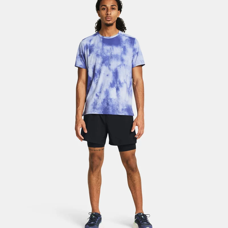 Launch 5 Inch 2-in-1 Laufshorts Herren-Schwarz
