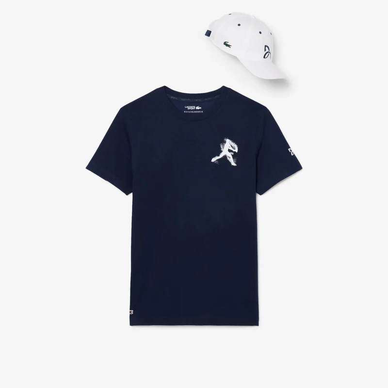 T-Shirt & Cap Herren - grün, dunkelblau