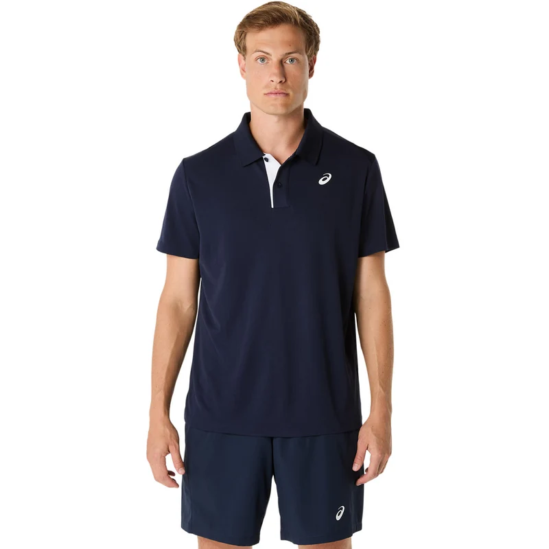 Court Polo Herren-dunkelblau