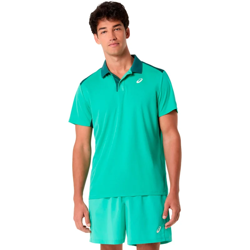 Court Polo Herren-grün