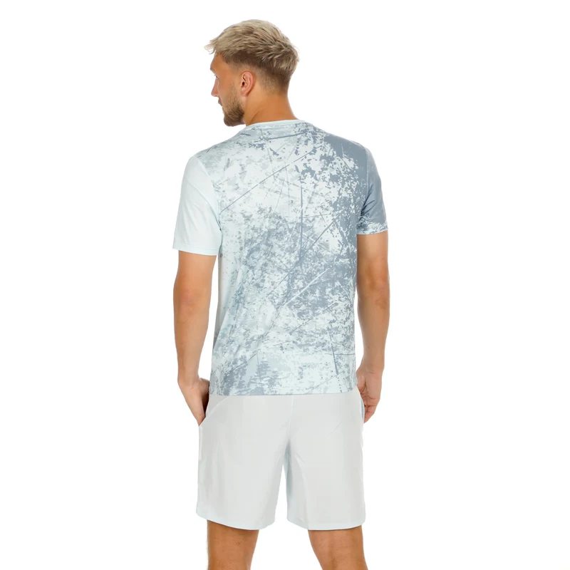 Memories Drop 7in Shorts Herren - hellblau, offwhite