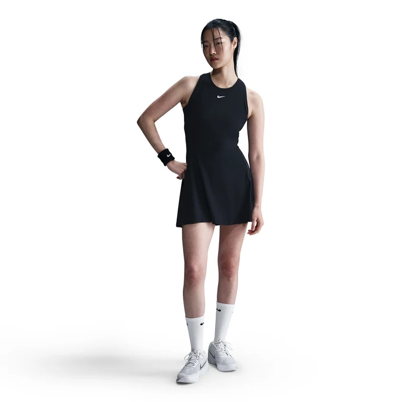Dri-Fit Victory Kleid Damen-Schwarz,Weiß