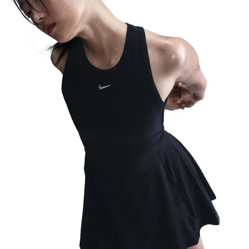 Dri-Fit Victory Kleid Damen-Schwarz,Weiß
