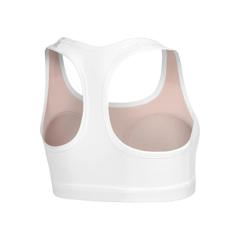 Swoosh Medium Sport-BH Damen-Weiß