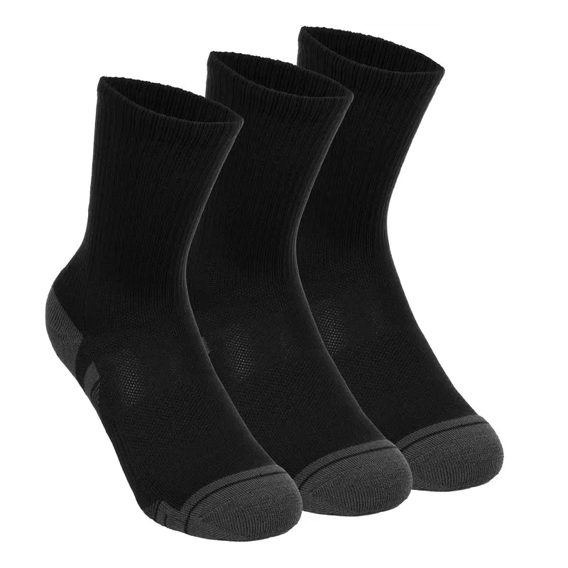 Performance Tech Crew Sportsocken 3er Pack-Schwarz