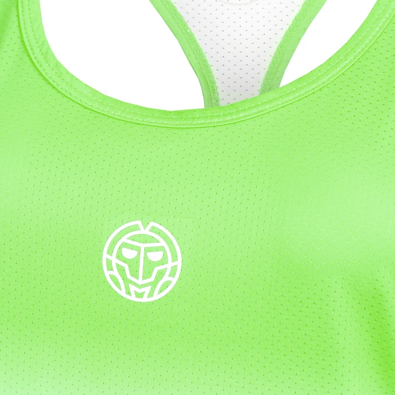 Crew Gradiant Tank-Top Damen-Neongrün,Weiß