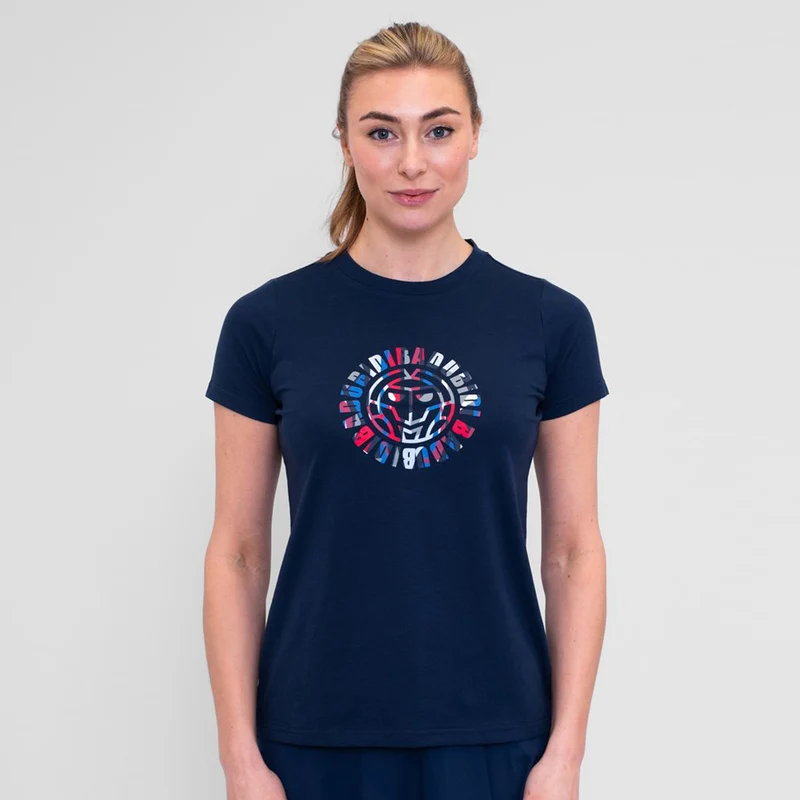 New York 2024 Chill T-Shirt Damen-Dunkelblau